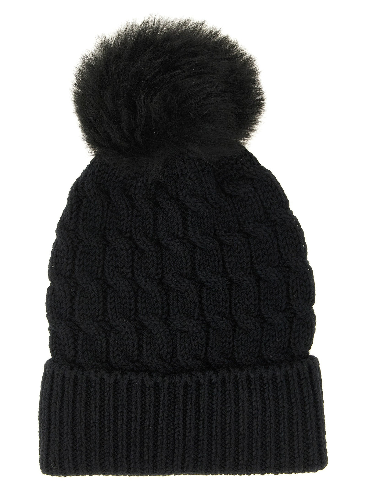 Moncler Grenoble Wool Beanie Black