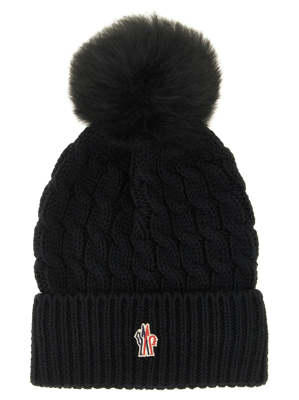 Moncler Grenoble Wool Beanie Black