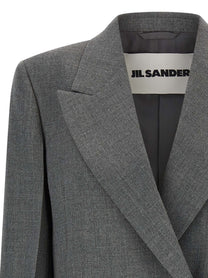 Jil Sander Wool Blazer Grey, view 3