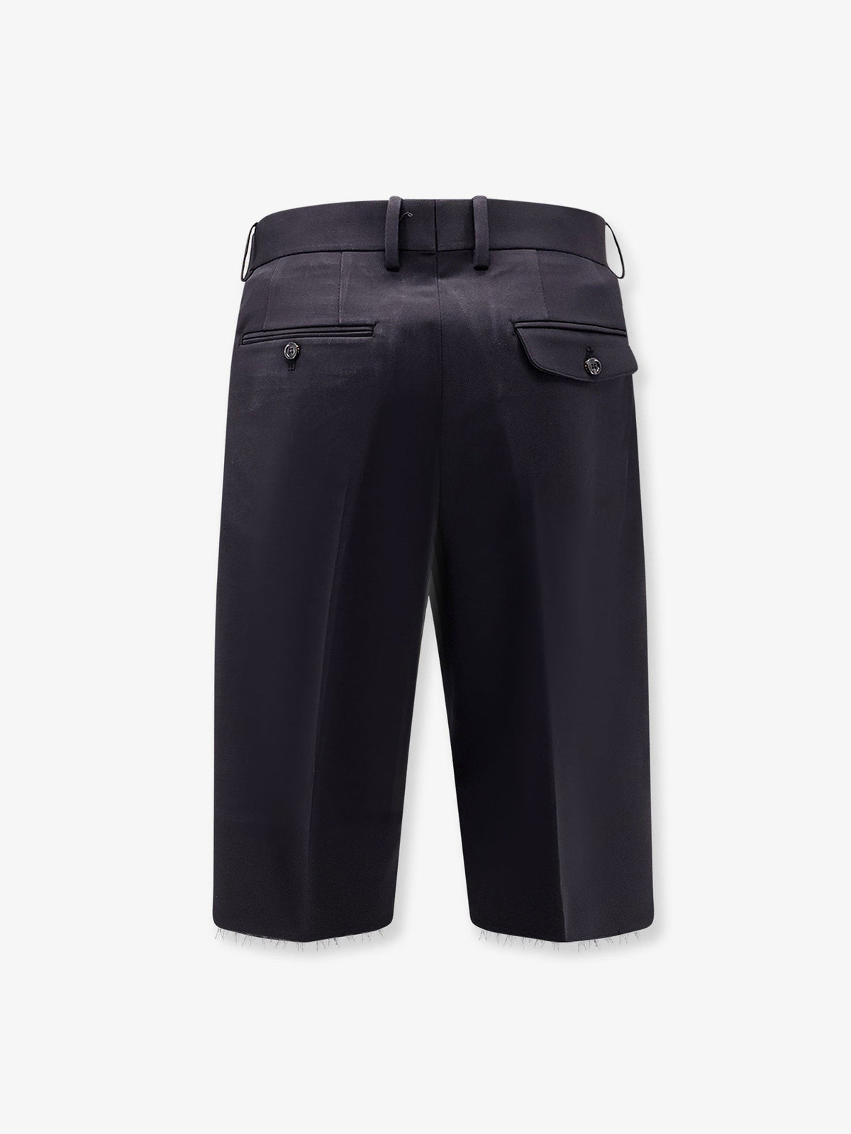 Tonywack Men's Wool Blend Bermuda Shorts Blue