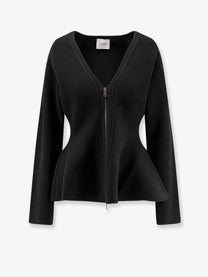 Nude Lucy Women's Wool Blend Cardigan Black