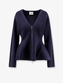 Nude Lucy Women's Wool Blend Cardigan Blue
