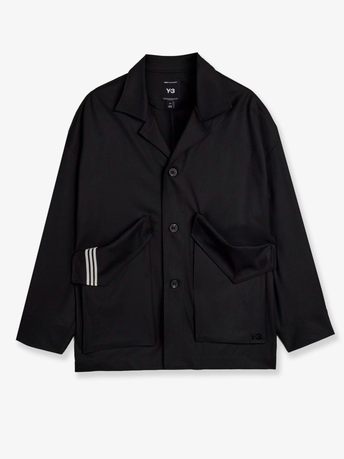 Y-3 Women's Wool Blend Jacket Black