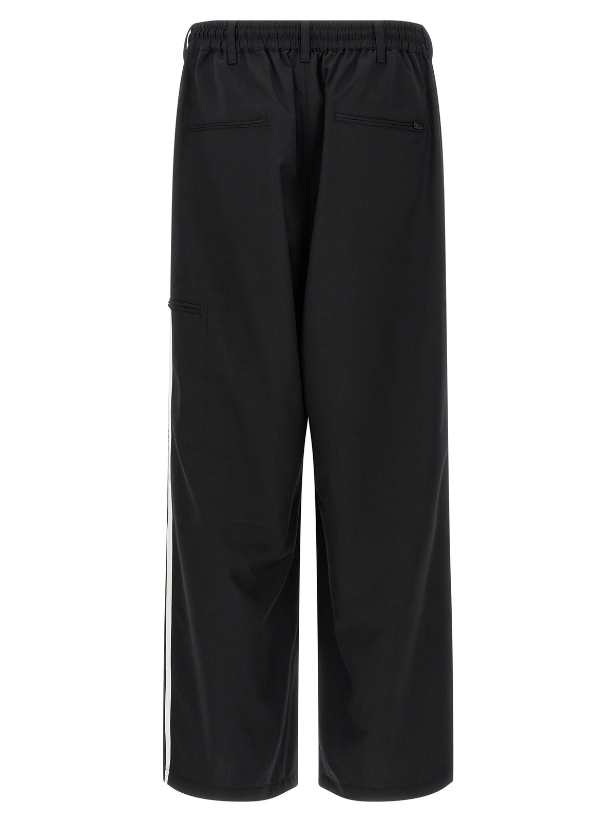 Y-3 Wool Blend Pants Black
