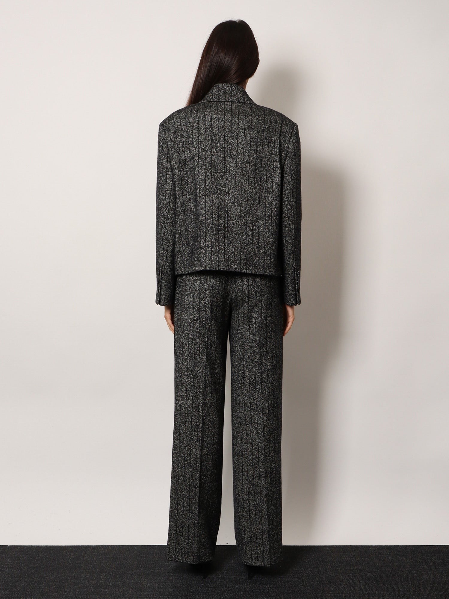 Dolce &amp; Gabbana Women's Striped Wool Blazer White