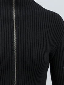 ALAÏA Women's Wool Blend Sweater Black