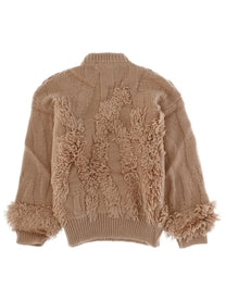 Circus Hotel Women's Wool Blend Sweater Beige, view 2