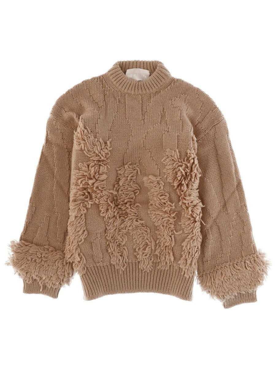 Circus Hotel Women's Wool Blend Sweater Beige