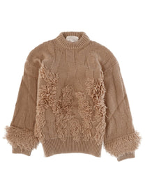 Circus Hotel Women's Wool Blend Sweater Beige