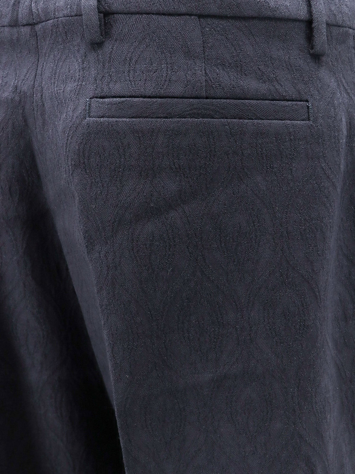 ETRO Women's Wool Blend Trousers Black