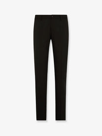Dolce &amp; Gabbana Men's Wool Blend Trousers Black