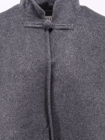 Rohe Women's Wool Cape Grey, view 3