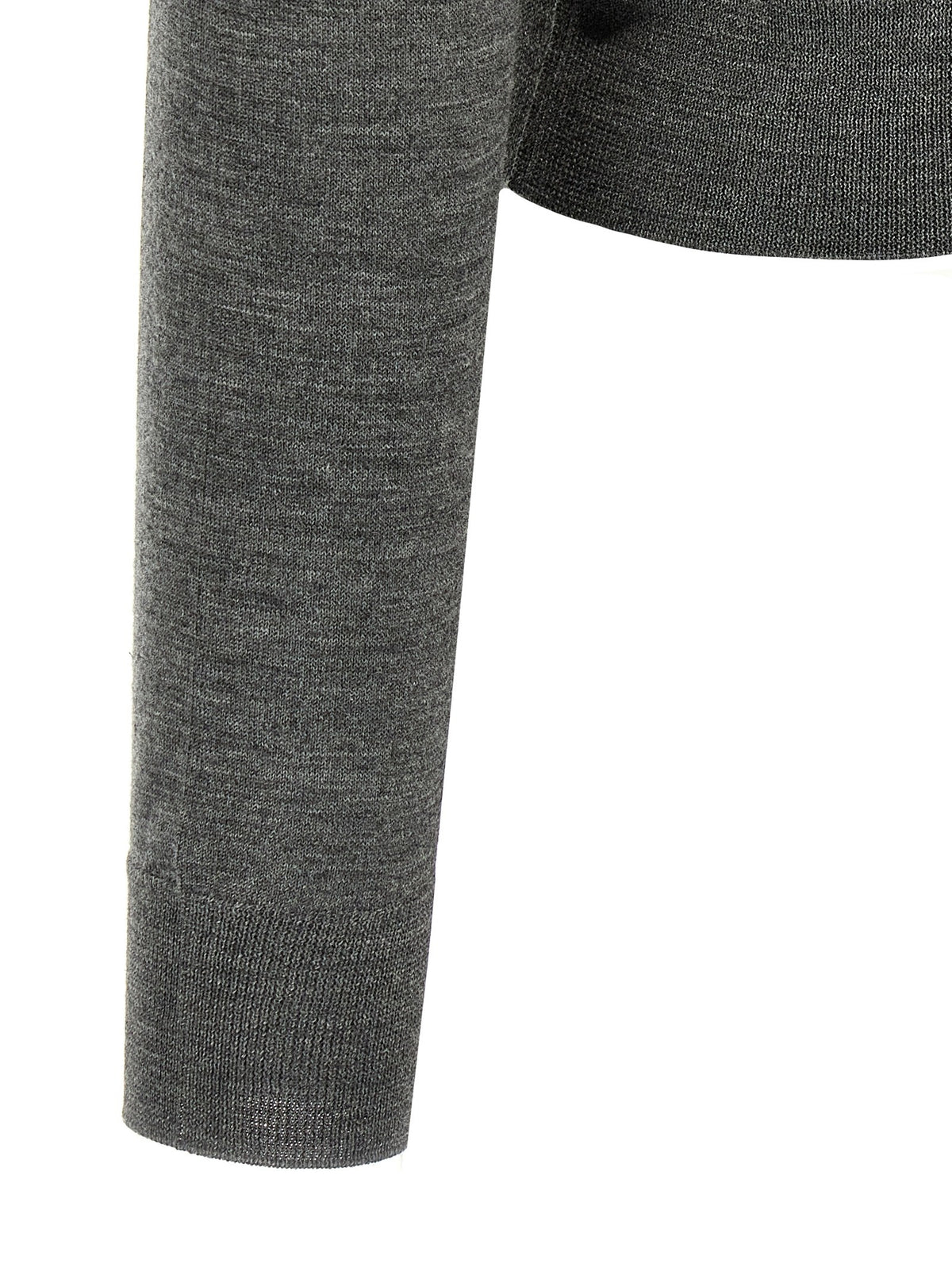 PRADA Wool Cardigan Grey