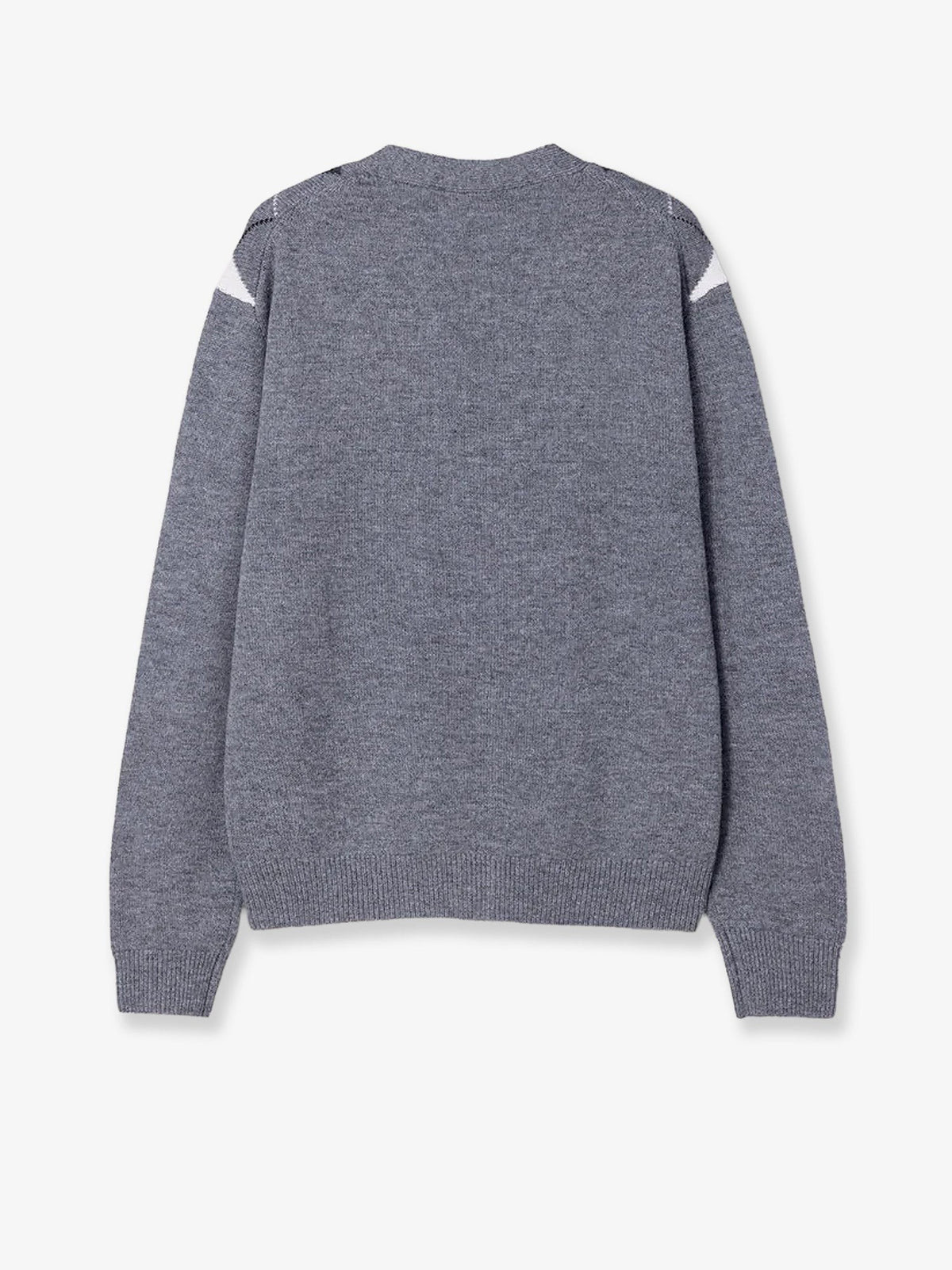 DUNST Men's Wool Cardigan Grey