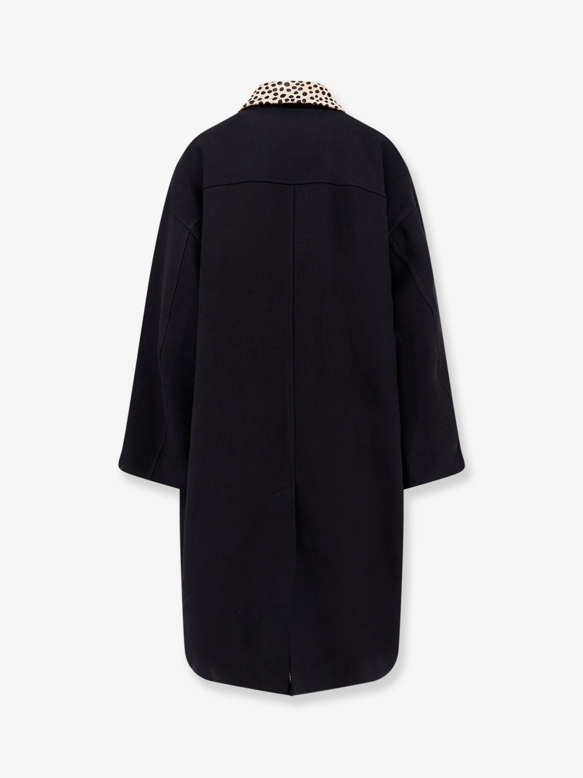 Rohe Women's Wool Coat Black, view 2