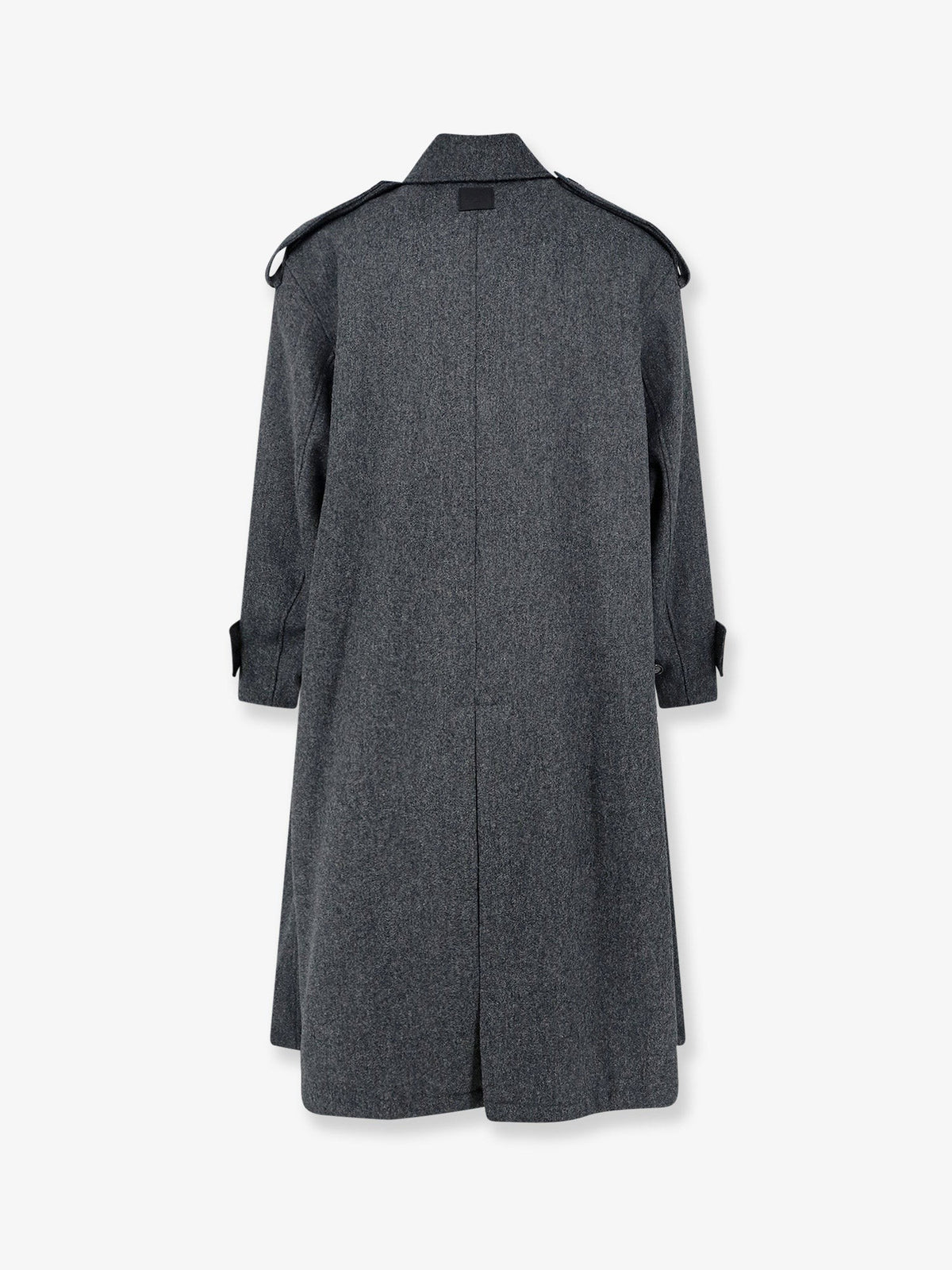 Ami Paris Men's Wool Coat Grey