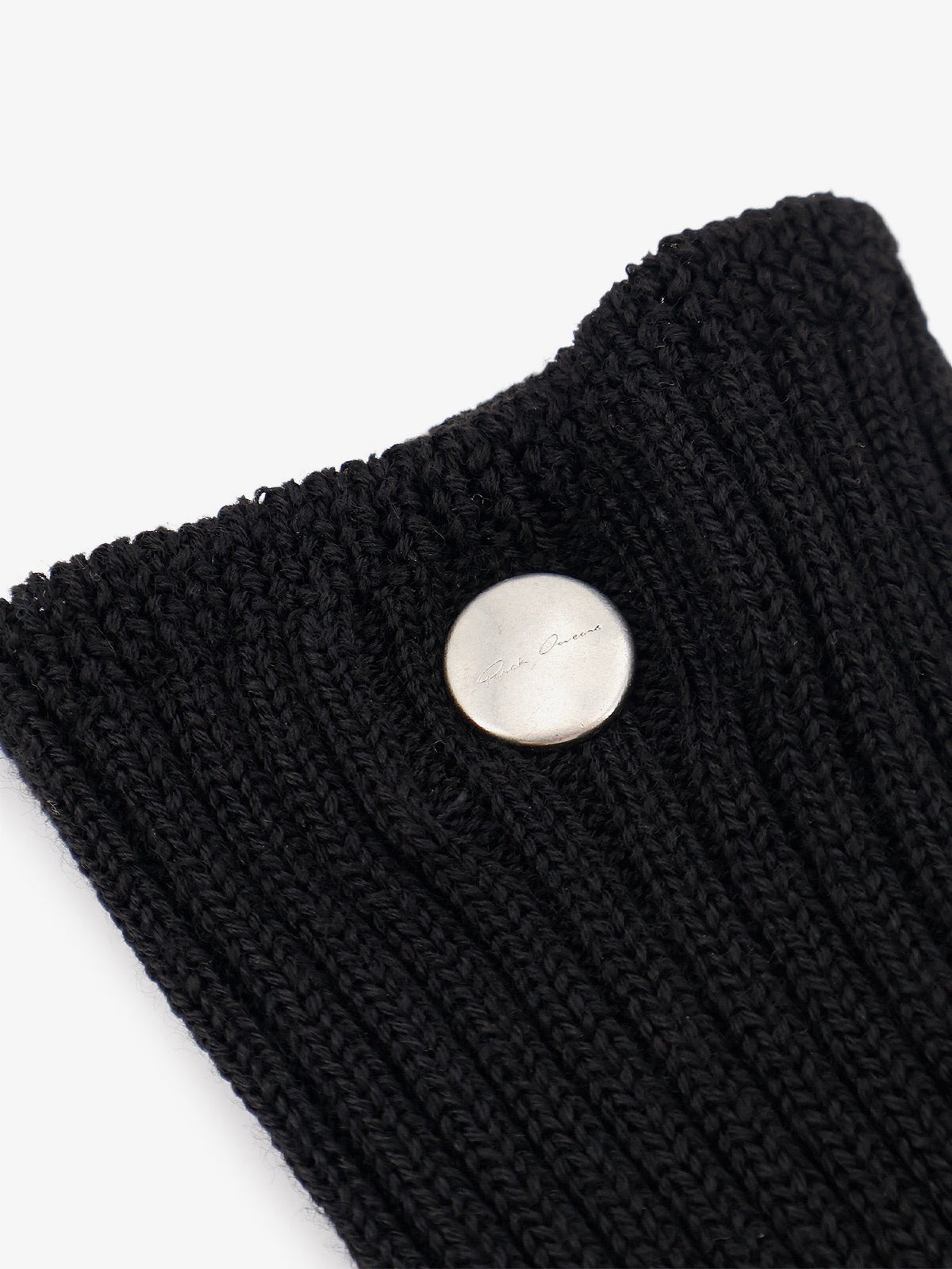 Rick Owens Women's Wool Gloves Black