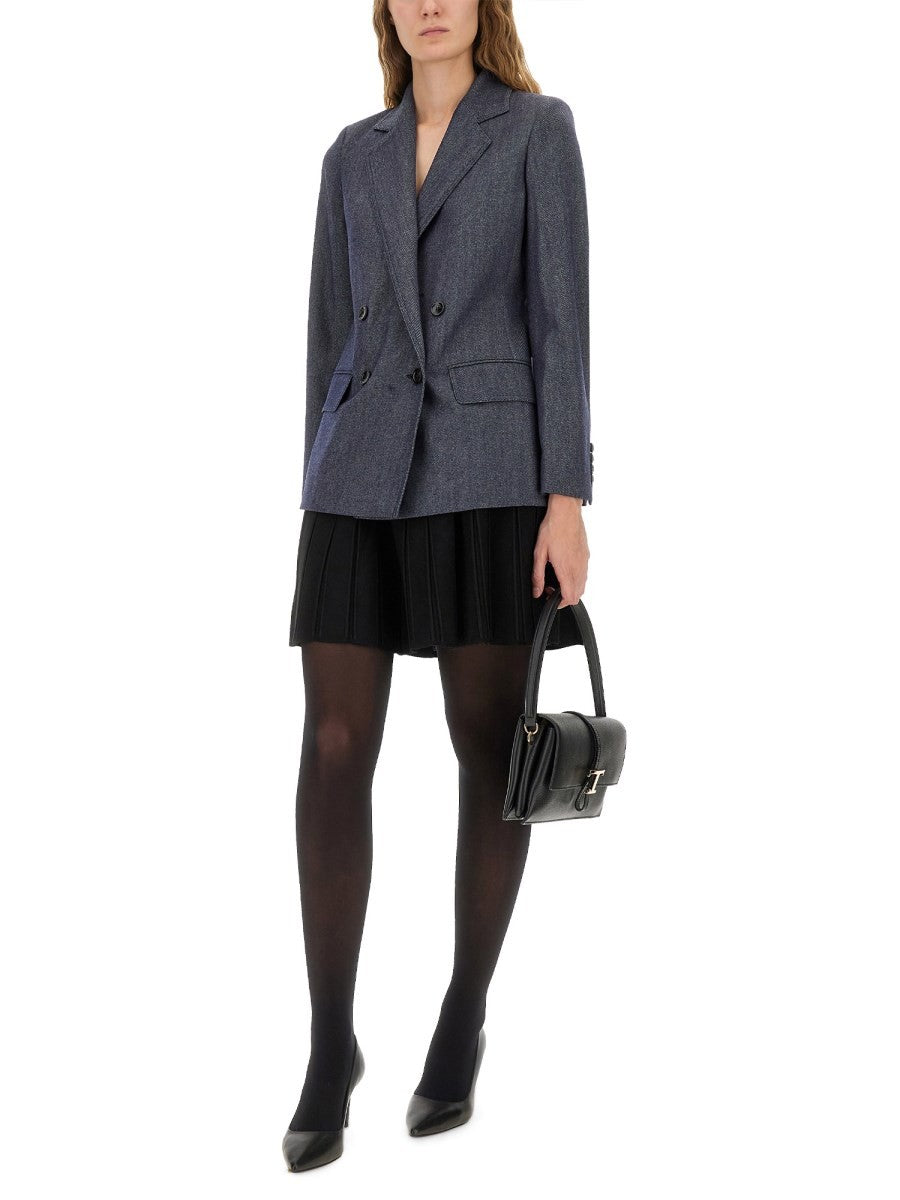 Max Mara Women's Wool Jacket Blue