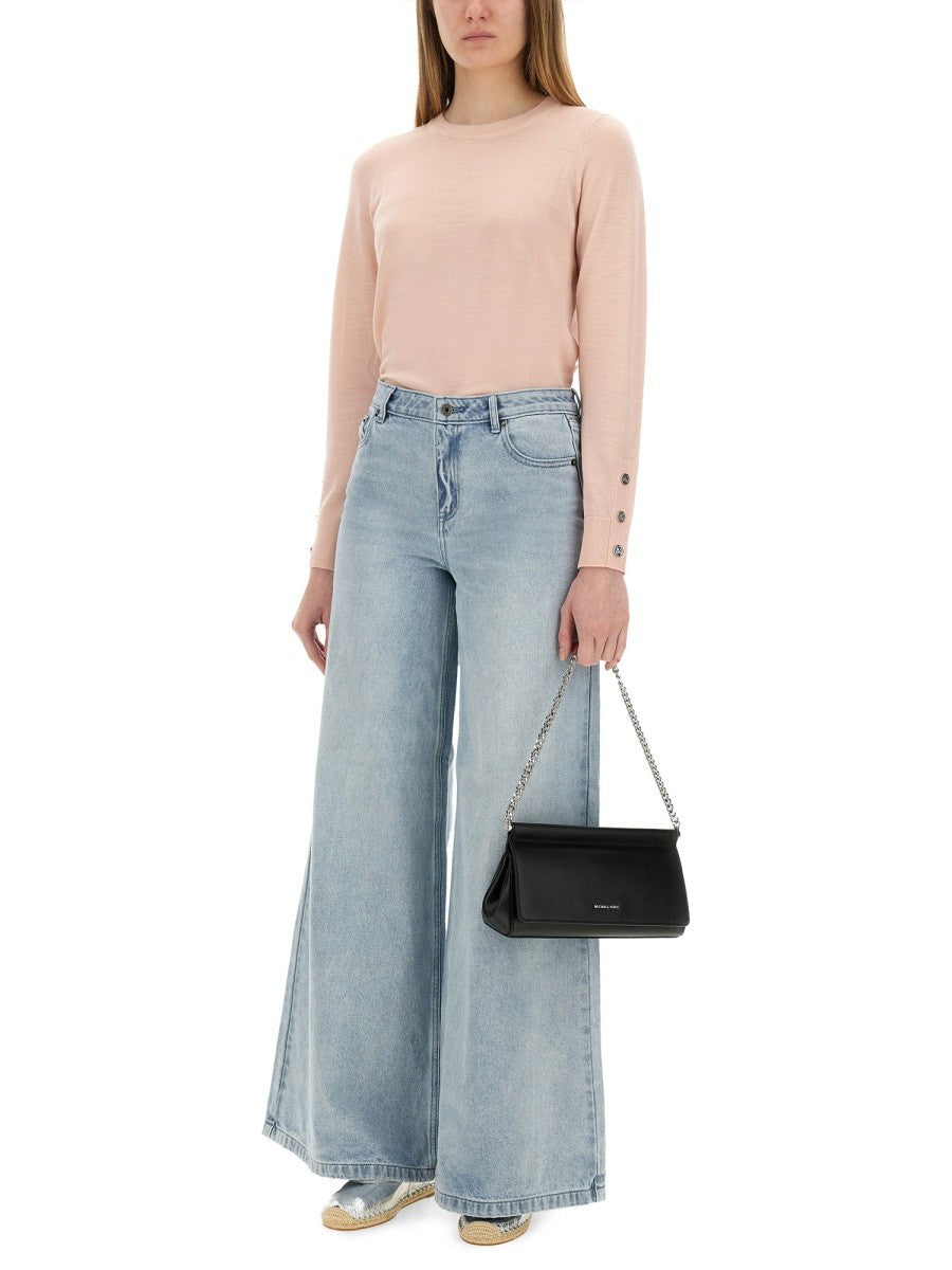 Michael Kors Women's Wool Jersey Blue