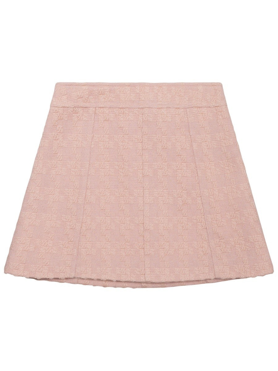 Celine Women's Wool Miniskirt Blue