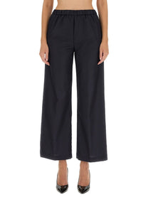 ASPESI Women's Wool Pants Blue