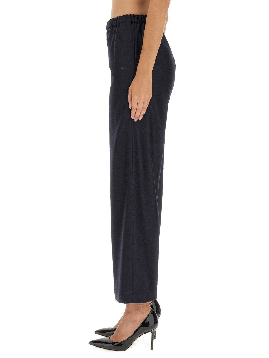 ASPESI Women's Wool Pants Blue