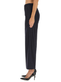 ASPESI Women's Wool Pants Blue