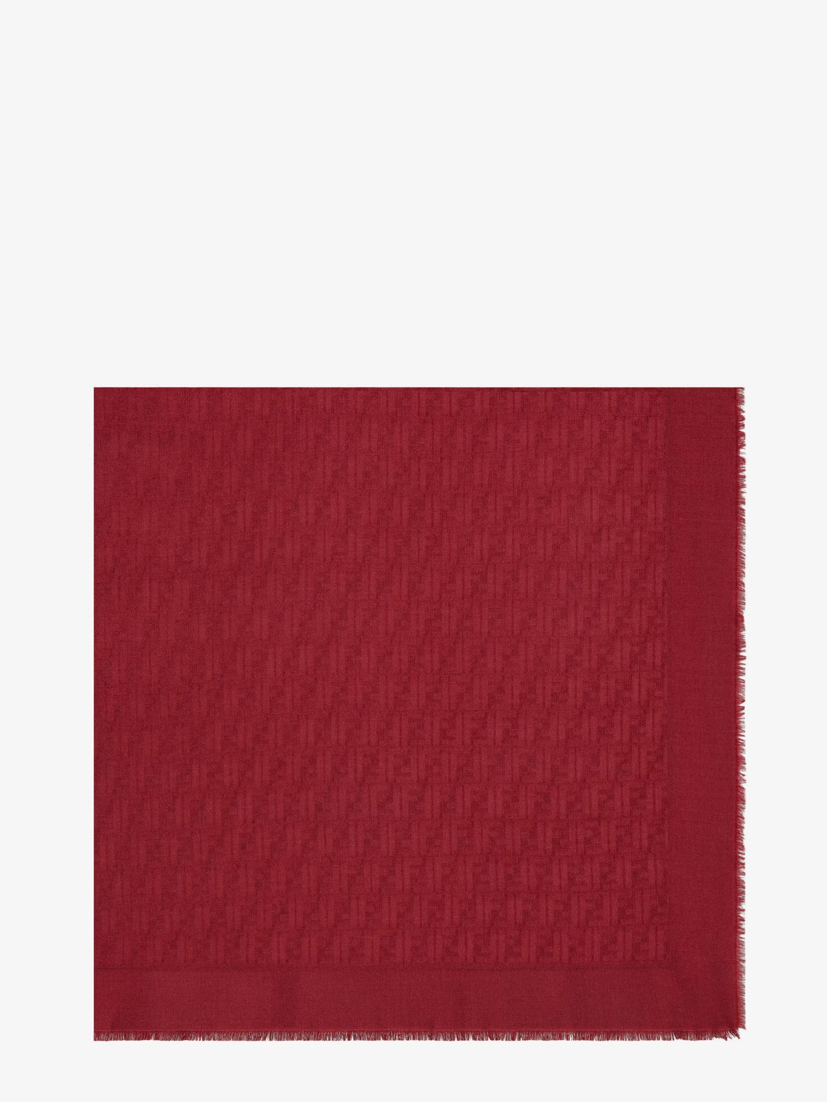 Fendi Women's Wool Scarf Red