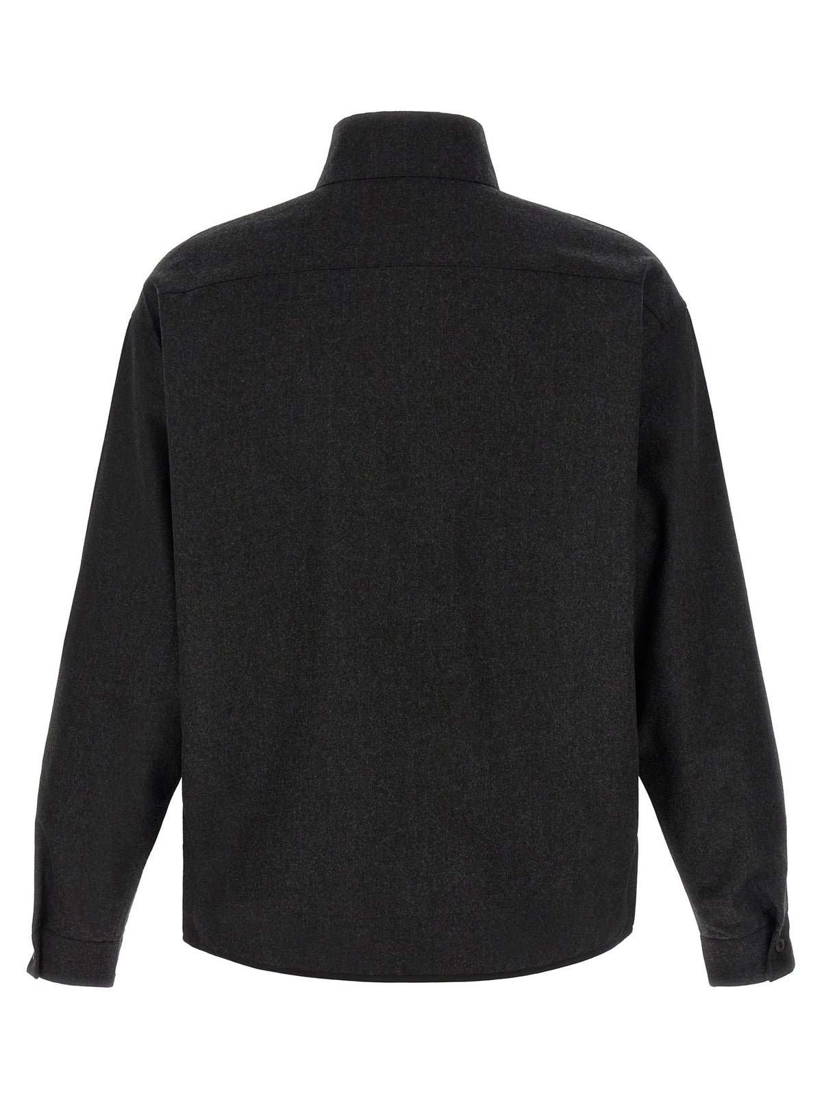 PRADA Wool Shirt Grey