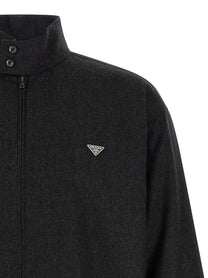 PRADA Wool Shirt Grey
