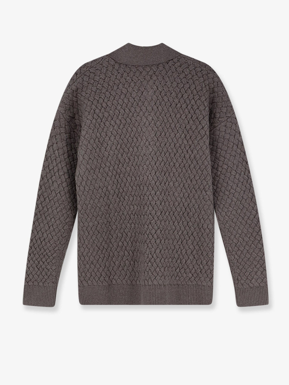 Bottega Veneta Men's Wool Sweater RIVERBED MELANGE