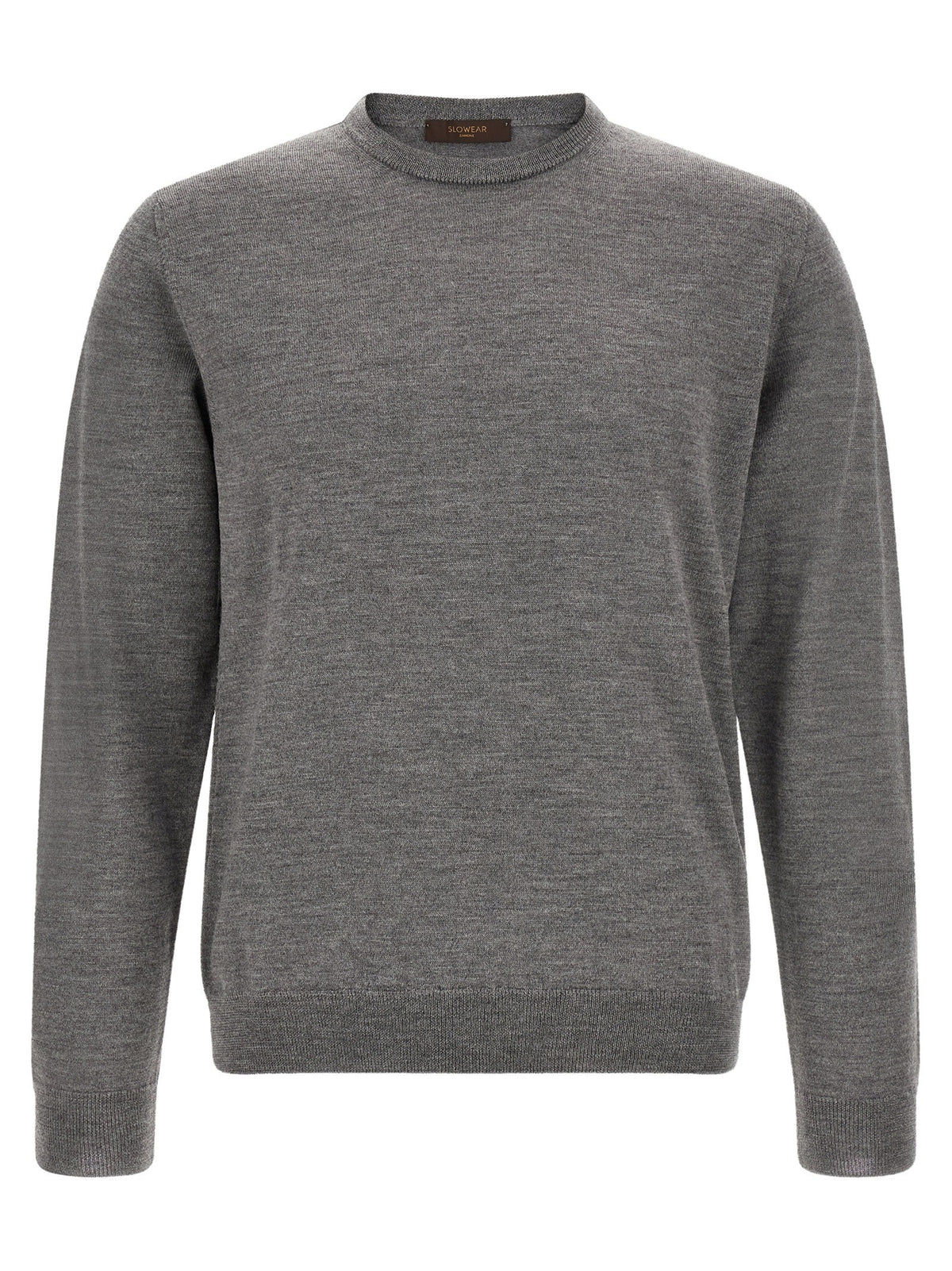 Zanone Wool Sweater Grey