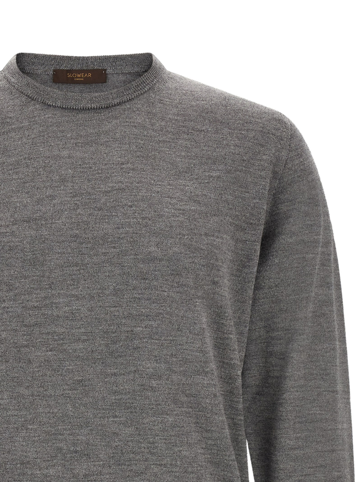 Zanone Wool Sweater Grey