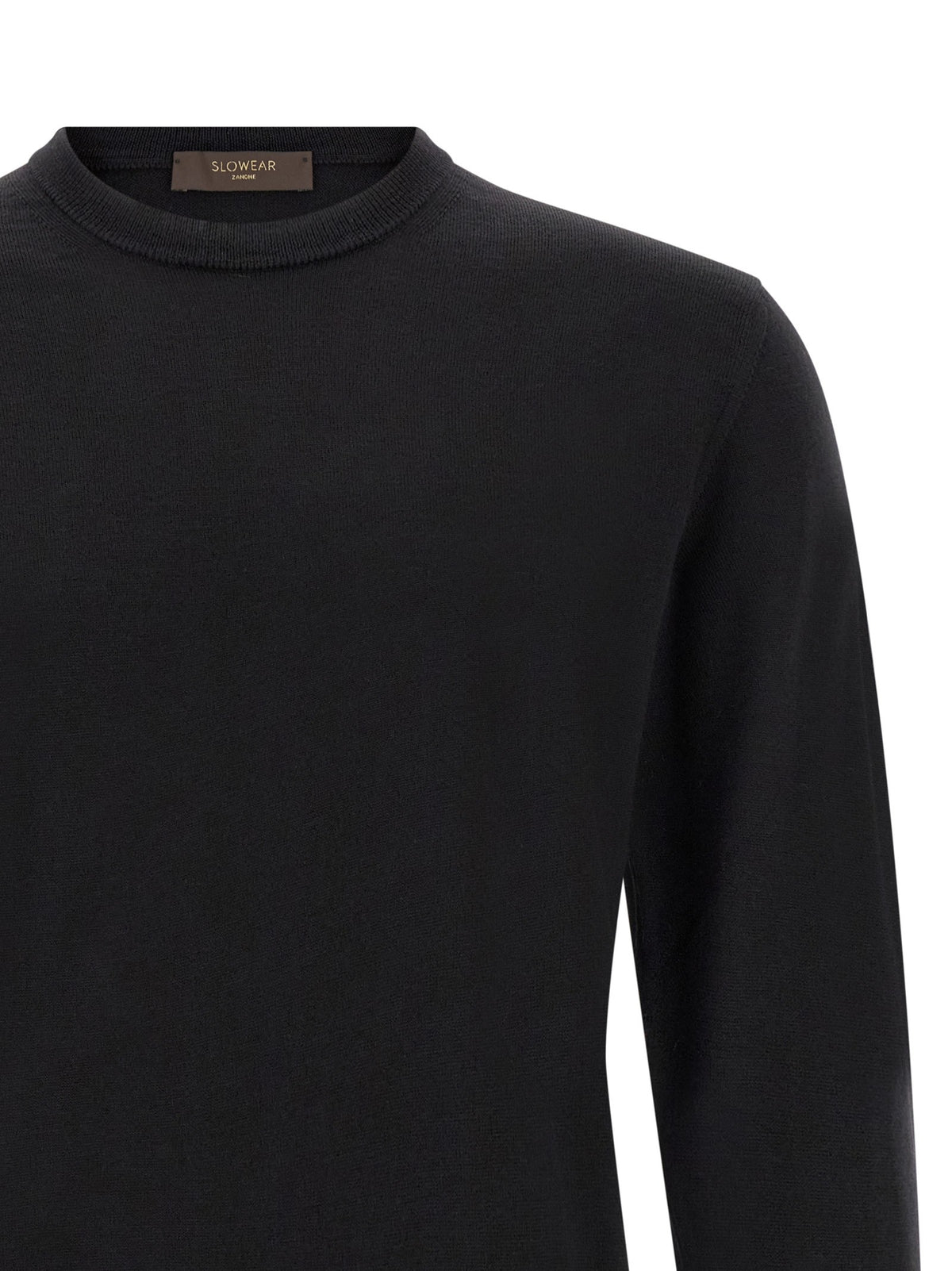 Zanone Wool Sweater Black