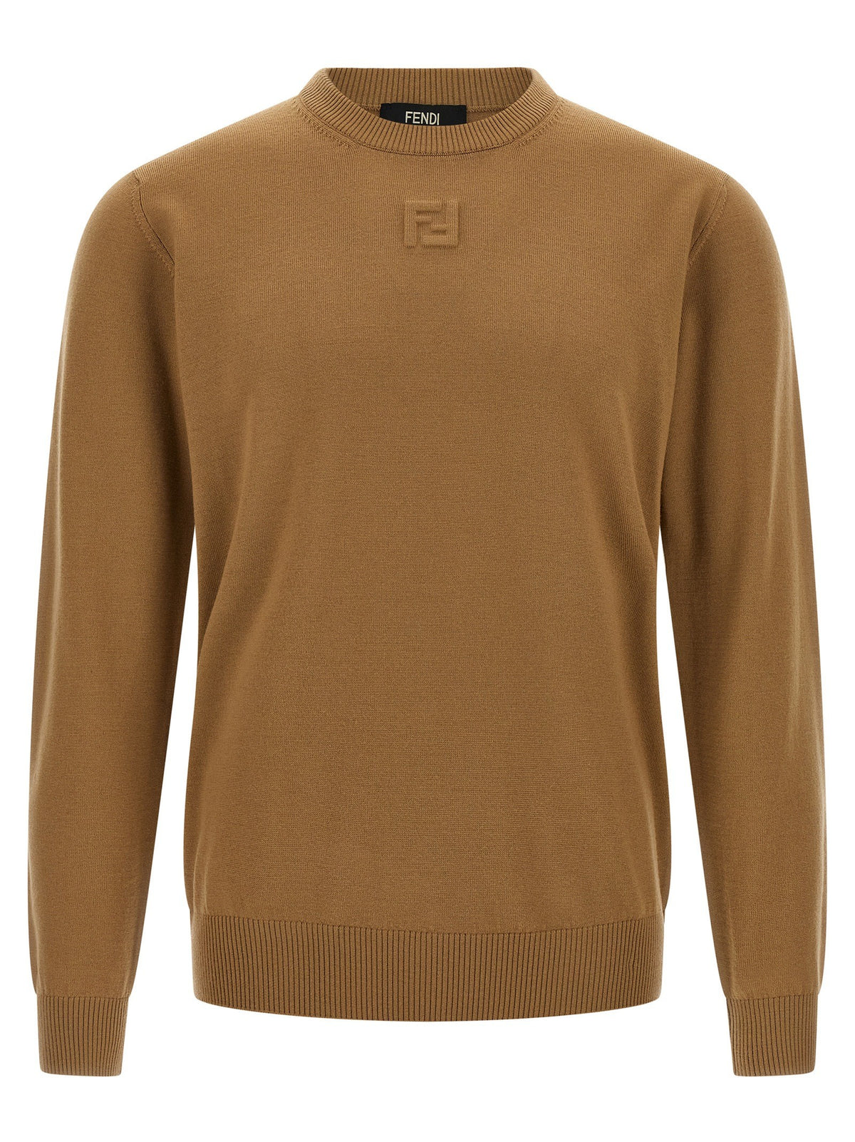 Fendi Wool Sweater Beige