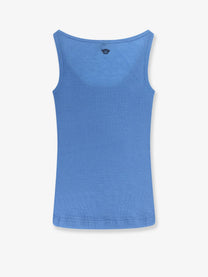 Versace Women's Medusa Tank Top Blue