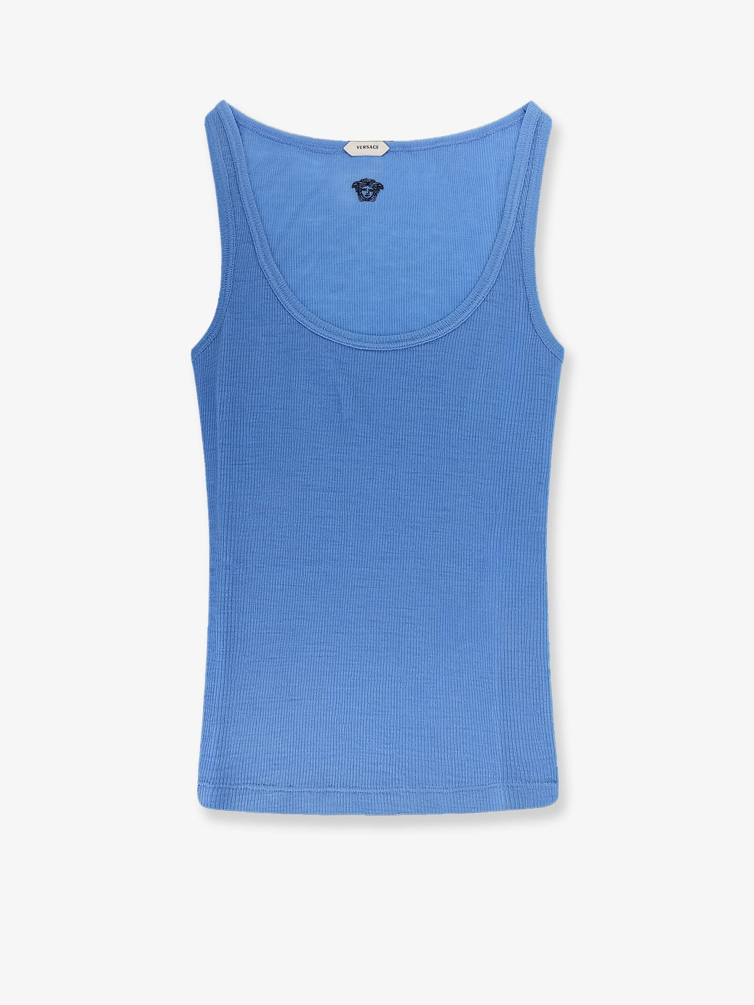 Versace Women's Medusa Tank Top Blue