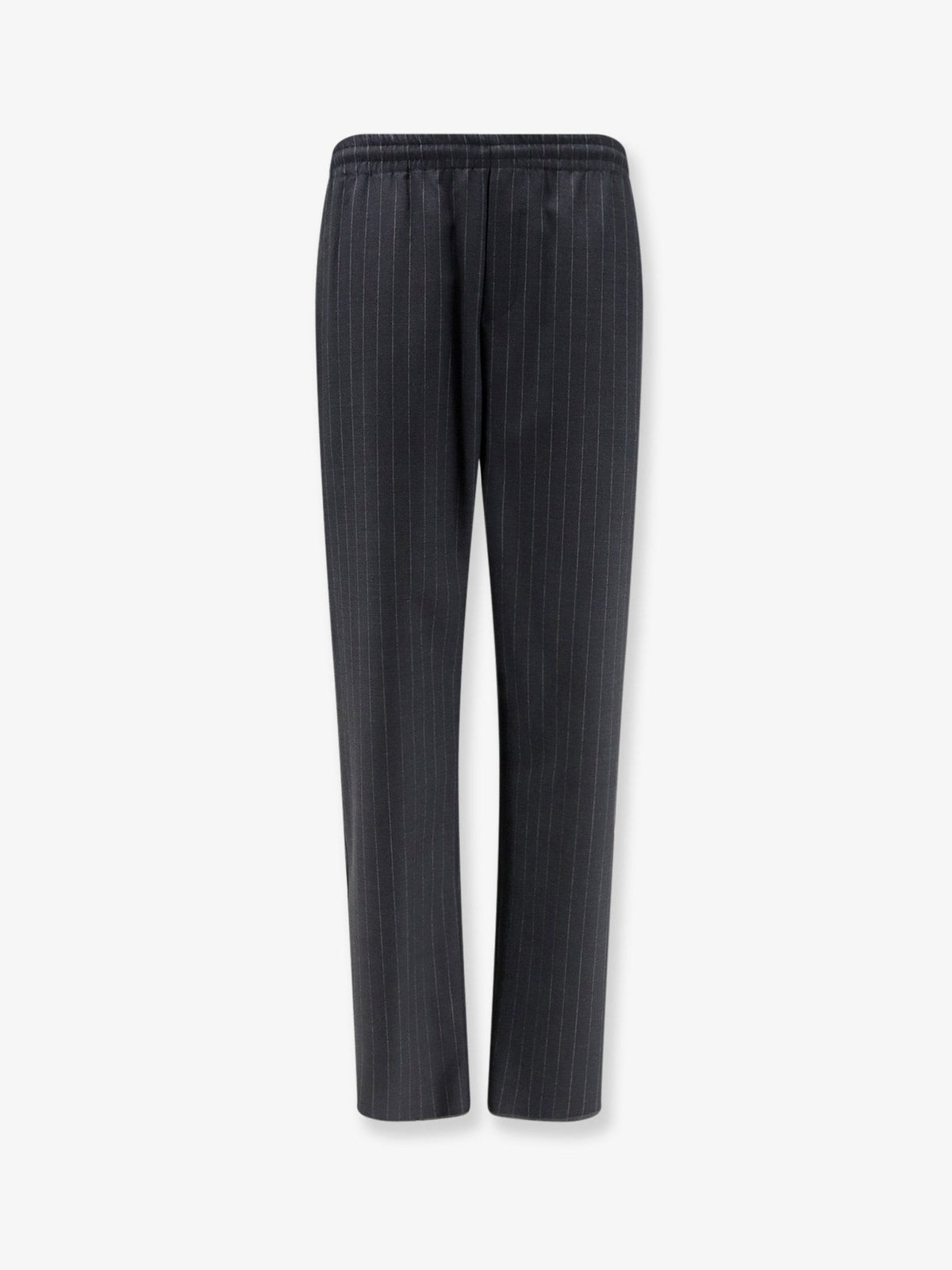 Burberry Men's Wool Trousers Grey