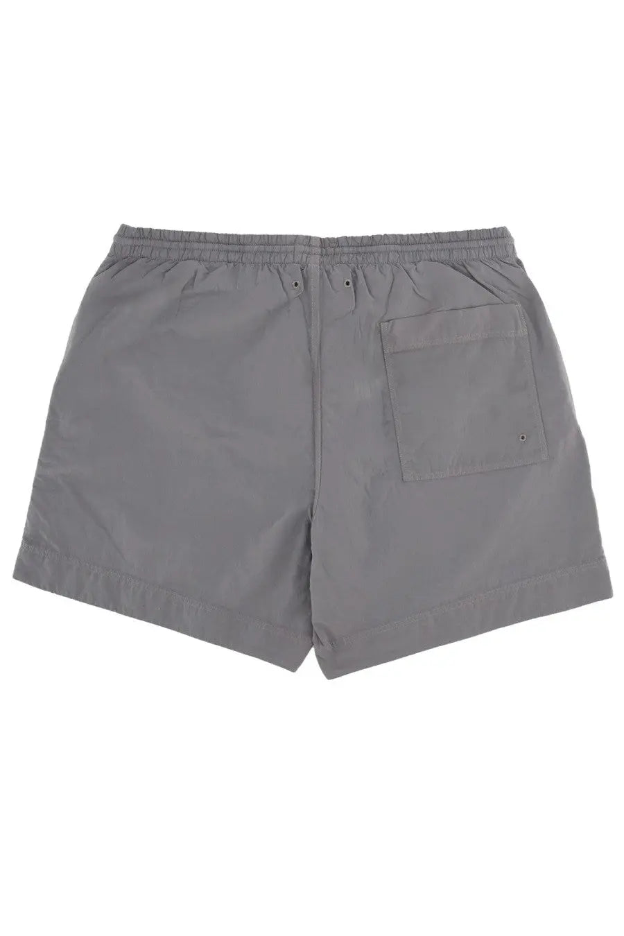Woolrich men’s costume da bagno con gray athletic shorts with elastic waistband and a single side pocket