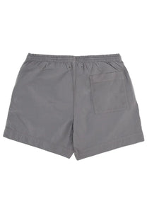 Woolrich men’s costume da bagno con gray athletic shorts with elastic waistband and a single side pocket