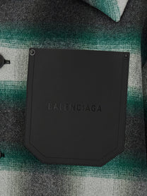 Balenciaga Workwear Cocoon Jacket Green