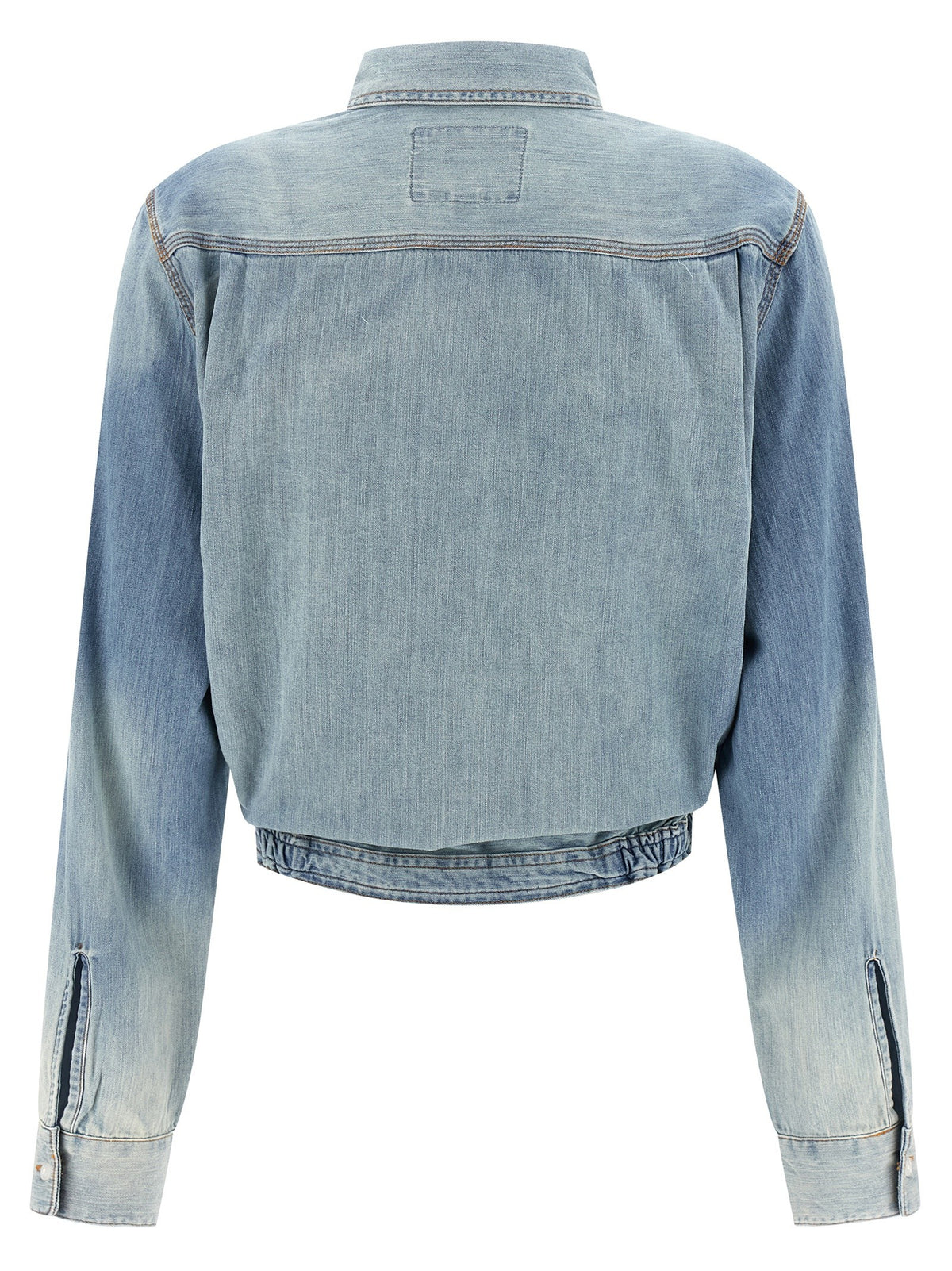 R13 Wrap Around Shirt Blue