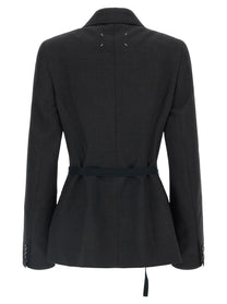 Maison Margiela Wrap Blazer Grey, view 2