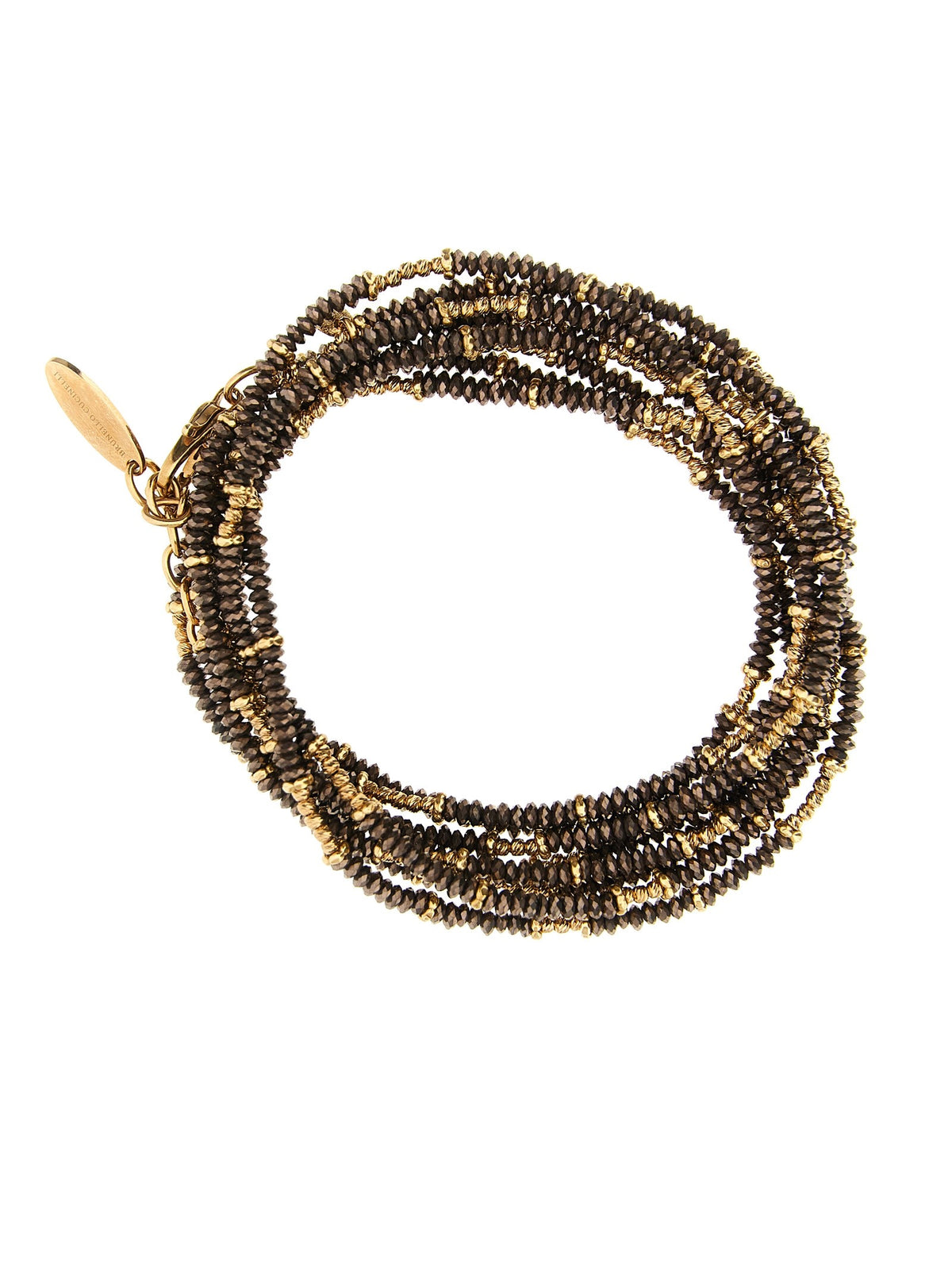 Brunello Cucinelli Wrap Bracelet Brown
