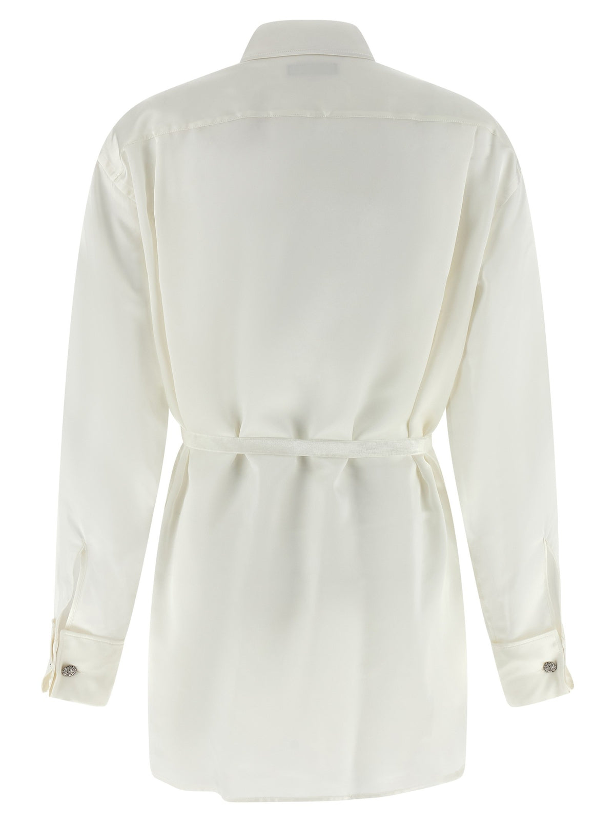 Balenciaga Wrap Shirt White