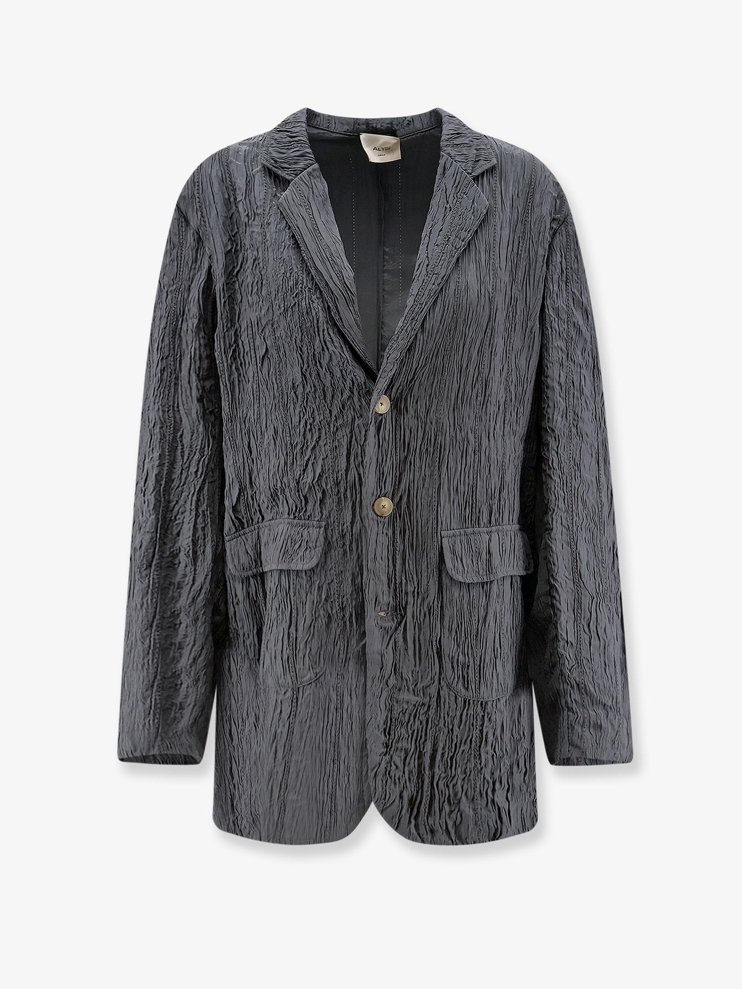Alysi Women's Wrinkled Blazer Liquirizia