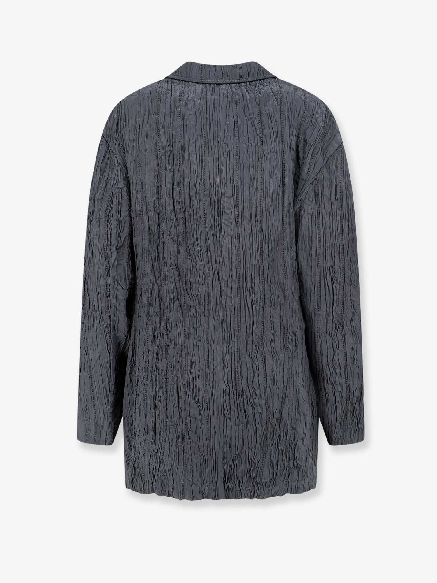 Alysi Women's Wrinkled Blazer Liquirizia