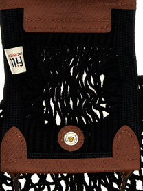 Longchamp Women's Le Pliage Filet Mesh Crossbody Bag Black