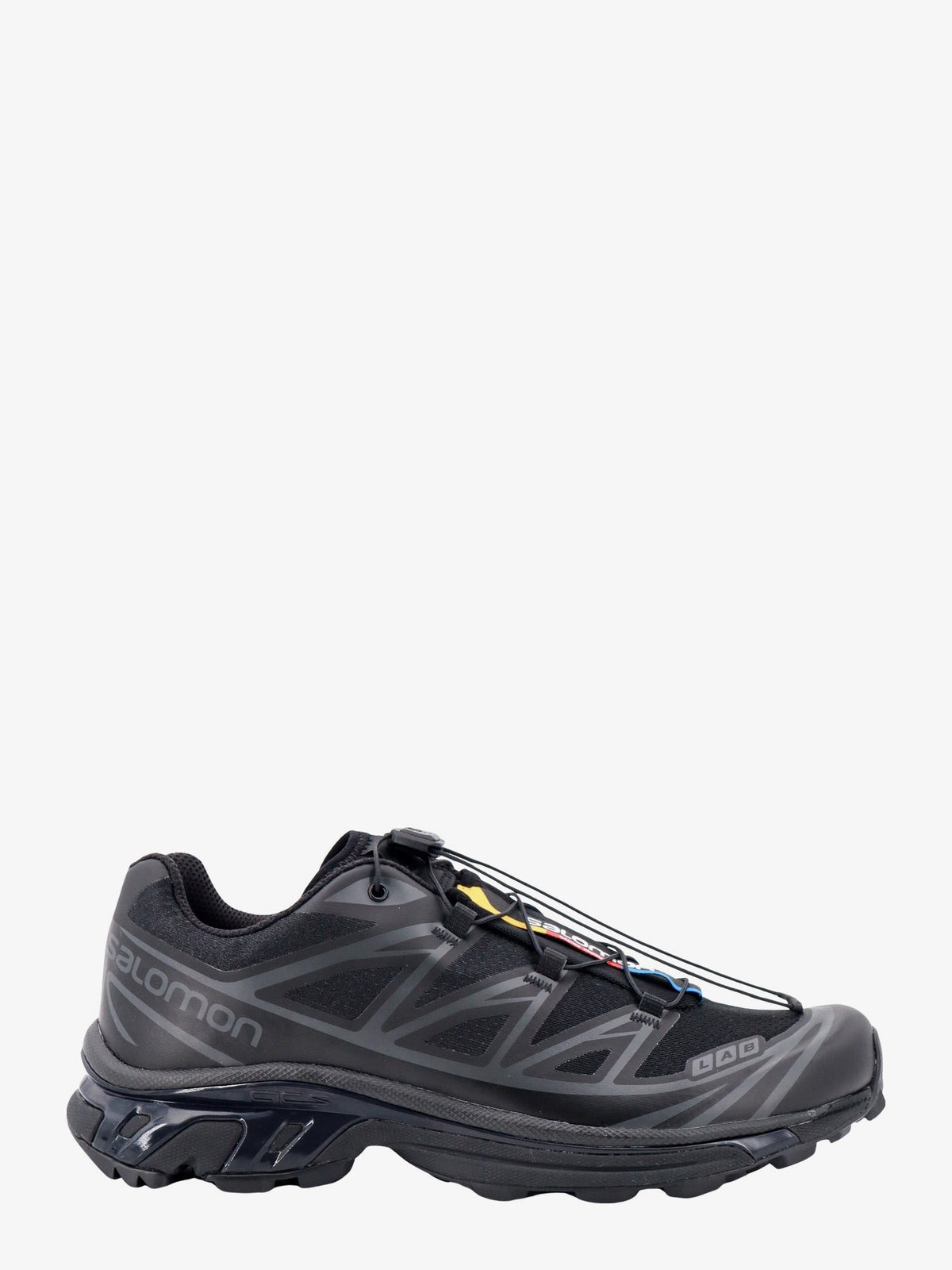 Salomon Men's Mesh and Nylon Sneakers Black