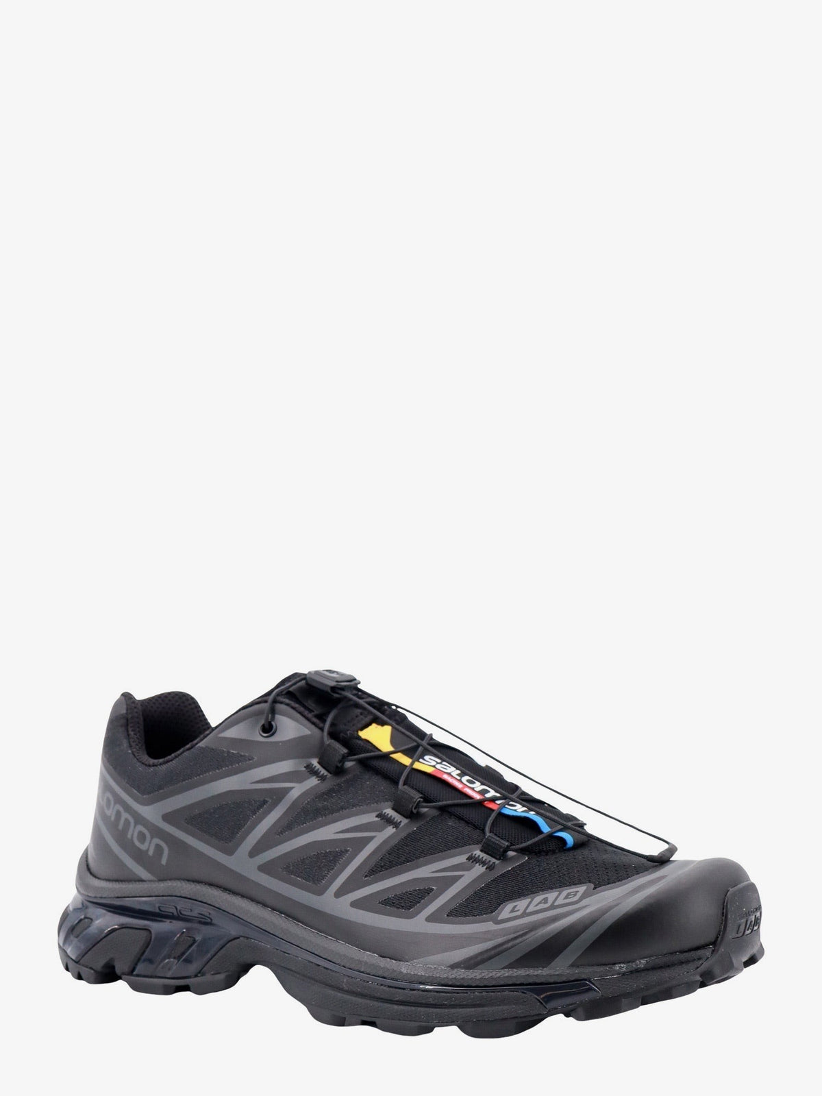 Salomon Men's Mesh and Nylon Sneakers Black, view 2
